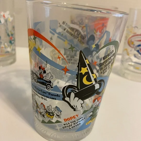 Disney World 25th Anniversary Glasses from McDonald’s - Picture 8 of 16
